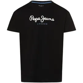 Pepe Jeans Herren Eggo Long T-Shirt, 999schwarz, S (48), schwarz,