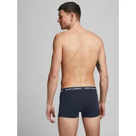 JACK & JONES Solid Boxershorts blau M 10er Pack