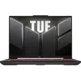 Asus TUF Gaming A16 FA607PI-QT007W Mecha Gray, Ryzen 9 7845HX Laptop 40,6 cm (16") GB DDR5-SDRAM 1 TB SSD NVIDIA GeForce RTX 4070 Wi-Fi 6E (802.11ax) Windows 11 Home Schwarz