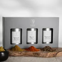 Boomers Gourmet - Grill Gewürze Geschenk Box, Magic Dust I Kräuter Butter I Hanseaten Pfeffer - Grill Box - 400 g