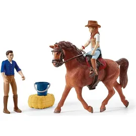 Schleich Horse Club Abenteuer mit Auto und Pferdeanhänger 42535