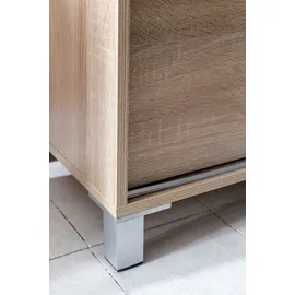 FineBuy Schuhschrank 100 x 108 x 37,5 cm beige / beige