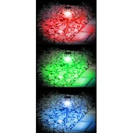 Tectake tectake® 24-er Set LED-Solarlampen 4,7 x 37 cm