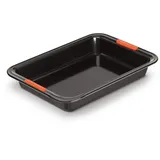 Le Creuset Backform, 33 cm, Sauerteigbeständig, Aus Karbonstahl gefertigt, Anthrazit/Orange, 94101039000000