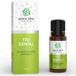 Green Idea TTO DENTAL pflanzliches Präparat für Zahnfleisch und die Haut in der Mundhöhle 10 ml