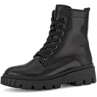 Gabor Schnürboots, Plateau, Schnürstiefelette, Chunky Boots mit Innenreißverschluss, Gr. 36, schwarz, , 95216504-36