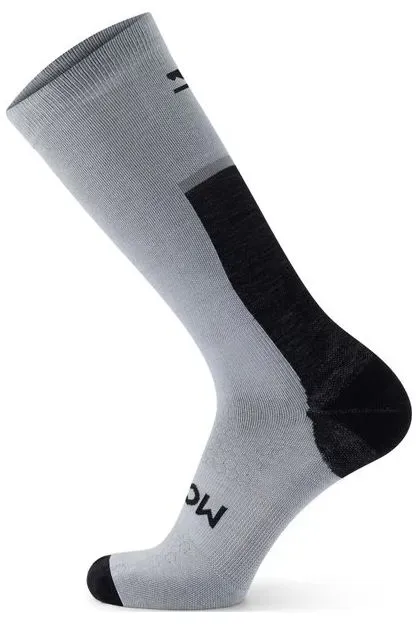 Mons Royale Pro Lite Merino Snow Socks grey marl (36) L