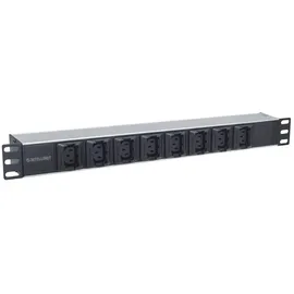 Intellinet Network Solutions Steckdosenleiste 8-fach 2 m Schwarz/Silber