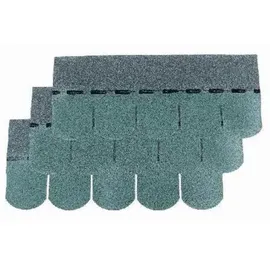 Easy Biber Bitumen-Dachschindeln grün