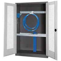 C+P Modul-Sportgeräteschrank Grundausstattung mit Lochblech-Flügeltüren. HxBxT EINHEITSFARBE No Size