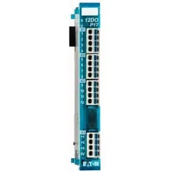 Eaton 178788 digitales Ausgabemodul, 12 Digital-Ausgänge kurzschlussfest je 24 V DC/1.7 A, plusschaltend XN-322-12DO-P17
