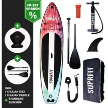 SF SUPRFIT SUP Board Set Batik 330 x 76 x 15 cm bunt