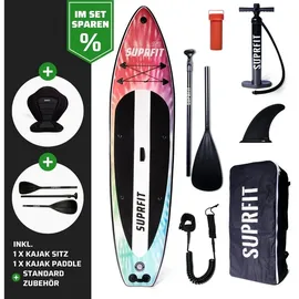 SF SUPRFIT SUP Board Set Batik 330 x 76 x 15 cm bunt
