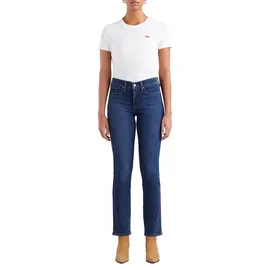 Levi's Damen 314 Shaping Straight Jeans, Lapis Dark Horse, 25W / 30L