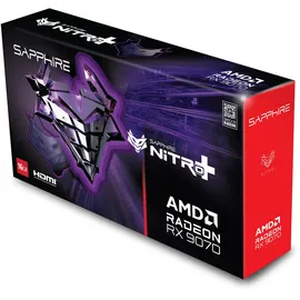 Sapphire Nitro+ Radeon RX 9070 GAMING OC 16GB GDDR6, 2x HDMI, 2x DP