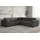 Fun Möbel Ecksofa Designersofa Celes Premium Stoff Scala Anthrazit Seite Universal