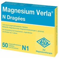 Magnesium Verla N Dragees 50 St Tabletten magensaftresistent