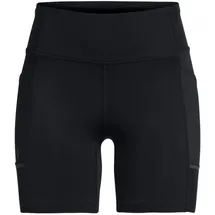 Under Armour Launch 6" Laufshorts Damen 001 - black/black/reflective L