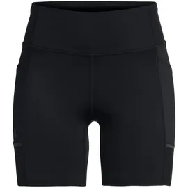 Under Armour Launch 6" Laufshorts Damen 001 - black/black/reflective L
