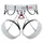 Climbing Technology Abo Klettergurt Weiß/Rot 94-109cm