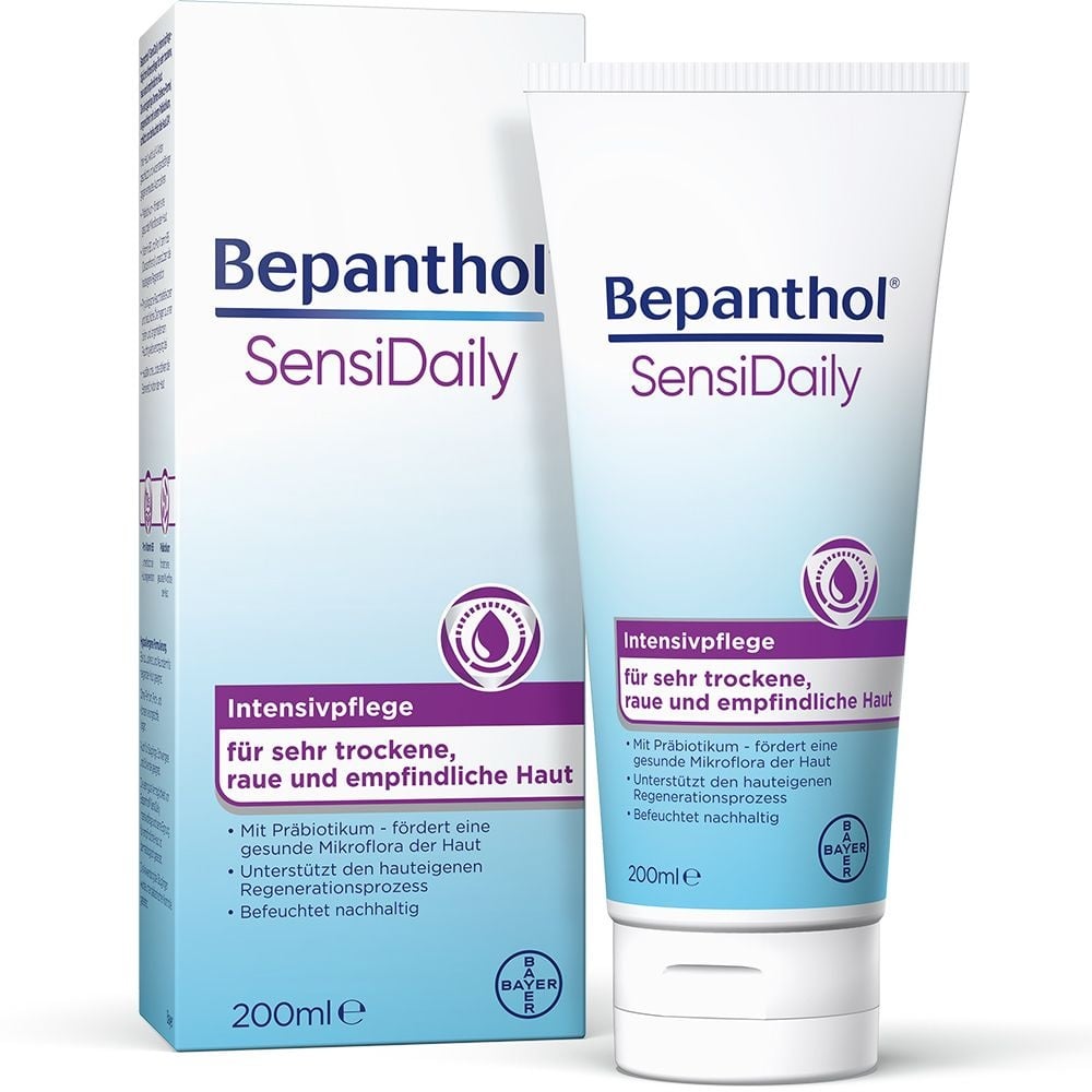 Bepanthol® SensiDaily Intensivpflege für sehr trockene, empfindliche Haut