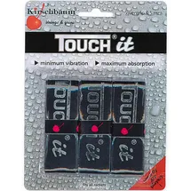 Kirschbaum Overgrip Touch It 3er, Schwarz, 0106000010800100