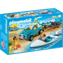 Playmobil Summer Fun Surfer-Pickup mit Speedboat 6864