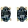 Celesta Ohrstecker CELESTA Gelb Gold one-size