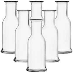 Stölzle Karaffe Purity Karaffen 500 ml 6er Set, (6x Karaffe, 6-tlg) weiß