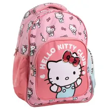 COFI 1453 Hello Kitty Kinderrucksack für Schule & Reise Tasche mit Rückengurten