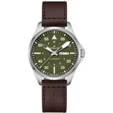 Hamilton Khaki Aviation Pilot Day Date Automatik Braun/Grün