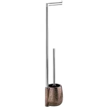 Wenko WC-Bürstengarnitur Marrakesh Braun