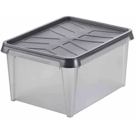 SmartStore Dry Aufbewahrungsbox 30 x 27 cm 12-tlg. grau