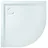 Hoesch Muna 90x90x3cm, weiß, Solique, Antirutsch