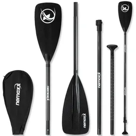 Nemaxx Carbon Speed SUP Paddel 3-teilig 702 g schwarz