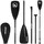 Nemaxx Carbon Speed SUP Paddel 3-teilig 702 g schwarz