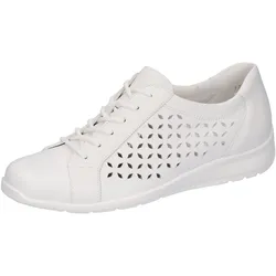 Waldläufer Schnürschuh »HINATA«, Komfortschuh, Halbschuh, Freizeitschuh in Weite H (=sehr weit) Waldläufer weiß 3,5 (36)