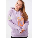 Zwillingsherz Kapuzensweatshirt, Gr. LXL, flieder, , 37392934-LXL