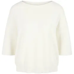 Rundhals-Pullover aus 100% SUPIMA®-Baumwolle Peter Hahn Supima weiss, 40