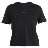 Icebreaker Merino 150 Tech Lite Iii Crop Tee Black XS