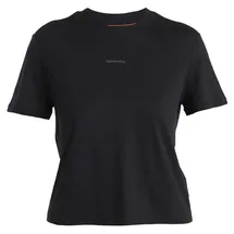 Icebreaker Merino 150 Tech Lite Iii Crop Tee Black XS