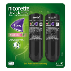 nicorette fruit & mint Spray