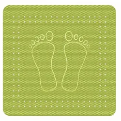 Kleine Wolke Rutschfeste Unterlage Foot sumpfgrün Kunststoff 4388615002