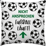 SHEEPWORLD Baumwollkissen Motiv "Fußball"