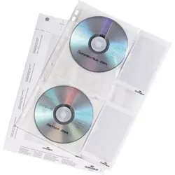 CD/DVD Hülle COVER M 522219 PP transparent 5er-Pack - transparent