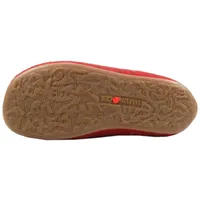 Haflinger Damen Hausschuh Pantoffel Wollfilz Stickerei Everest Farfalline 484014, Größe:37 EU,