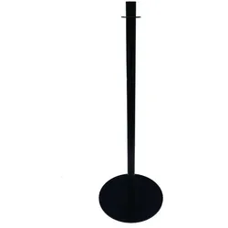 Bolero Leitpfosten mit flacher Oberseite schwarz