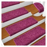 vidaXL Stufenmatten 10 Stk. 65x21x4 cm Violett