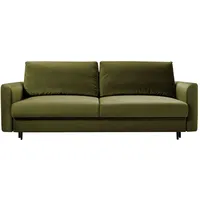 JVmoebel Sofa Couch Bettfunktion 3 Sitzer Couch Polster Textil Schlafsofa Rosa, Made in Europa gelb