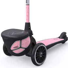 Scoot & Ride Highwaykick 2 Lifestyle mit der Farbbezeichnung: Reflective Rose, Material: Kunststoff, hält max. 50kg, Lenkerhöhe 70 cm, 96528